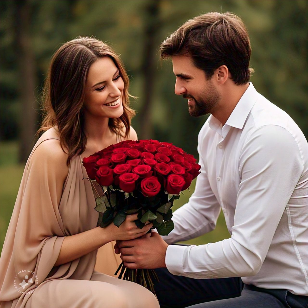 Casal buquê de flores no RJ